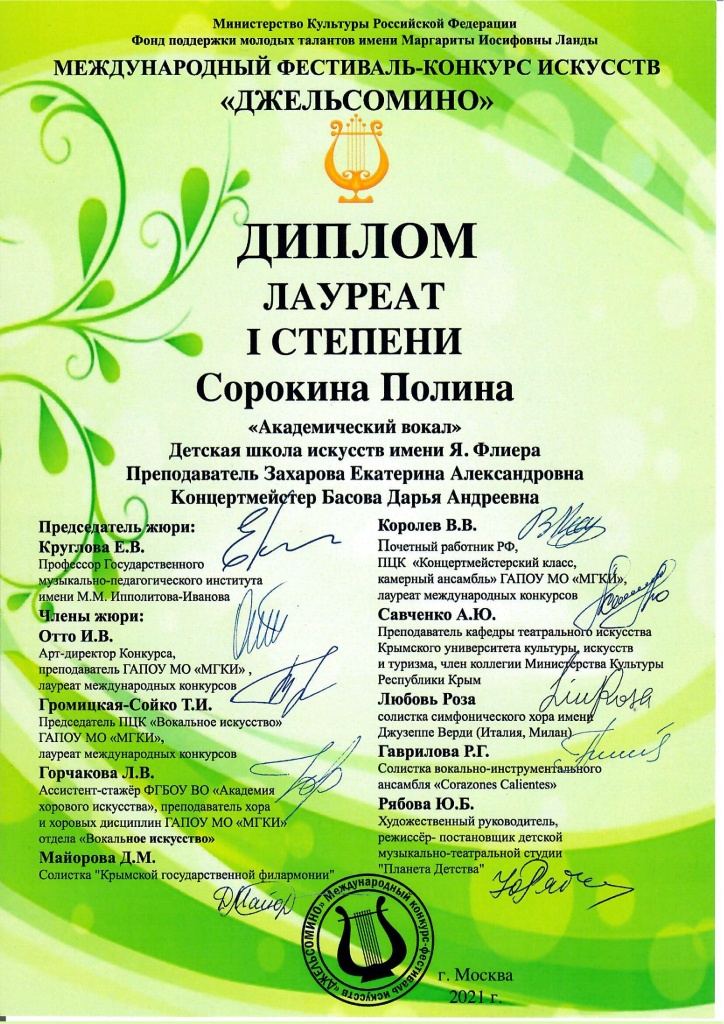 Диплом Сорокина 
